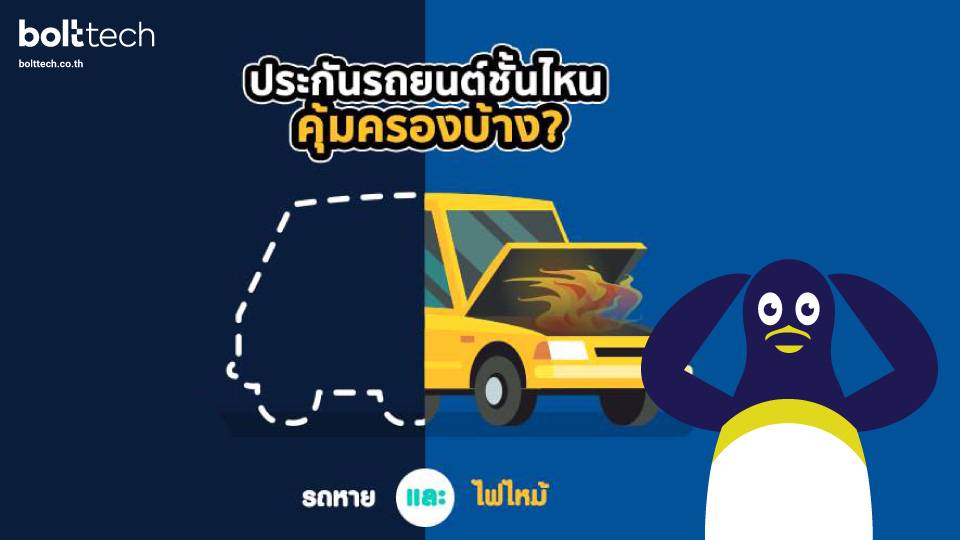 รถหาย ไฟไหม้ ประกันรถยนต์ชั้นไหนคุ้มครองบ้าง